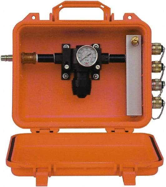 AIR Systems - SCBA/EEBA Remote Point-of-Attachment Box - Use with SAR & Self-Contained Breathing Apparatus (SCBA) - Americas Industrial Supply