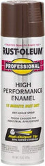 Rust-Oleum - Dark Brown, Gloss, Rust Proof Enamel Spray Paint - 14 Sq Ft per Can, 15 oz Container, Use on Multipurpose - Americas Industrial Supply