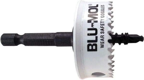 Disston - 1-1/4" Diam, 1/2" Cutting Depth, Hole Saw - Bi-Metal Saw, Toothed Edge - Americas Industrial Supply