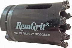 Disston - 20mm Diam, 1-7/16" Cutting Depth, Hole Saw - Carbide Grit Saw, Gulleted Edge - Americas Industrial Supply