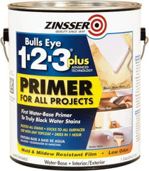 Rust-Oleum - 1 Gal White Alkyd Primer - 400 Sq Ft Coverage, 4 gL Content, Quick Drying, Interior/Exterior - Americas Industrial Supply