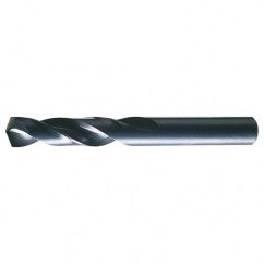 #12 RHS / RHC HSS 135 Degree Split Point Heavy Duty Screw Machine Length Drill - Steam Oxide - Americas Industrial Supply