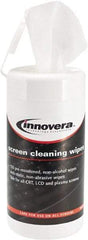 innovera - Screen Cleaning Wipes - Use with Monitor, Screen - Americas Industrial Supply