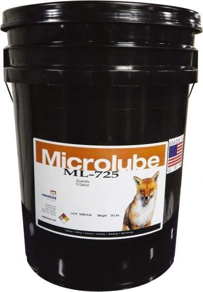 Metalloid - Microlubricant ML-725, 1 Gal Bottle Cutting & Sawing Fluid - Straight Oil - Americas Industrial Supply