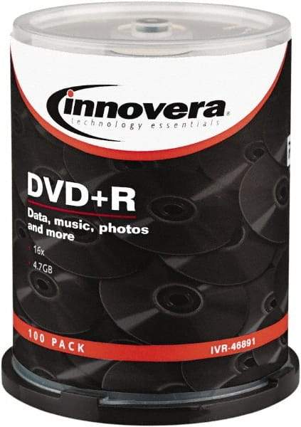 innovera - DVD+R Discs - Use with CD, DVD Drives - Americas Industrial Supply