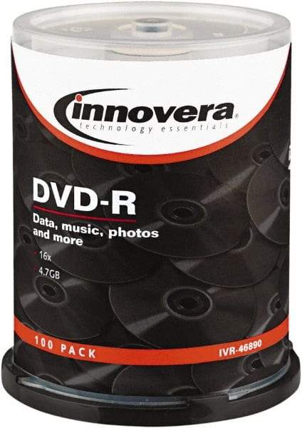 innovera - DVD-R Discs - Use with CD, DVD Drives - Americas Industrial Supply