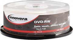 innovera - DVD-RW Discs - Use with CD, DVD Drives - Americas Industrial Supply