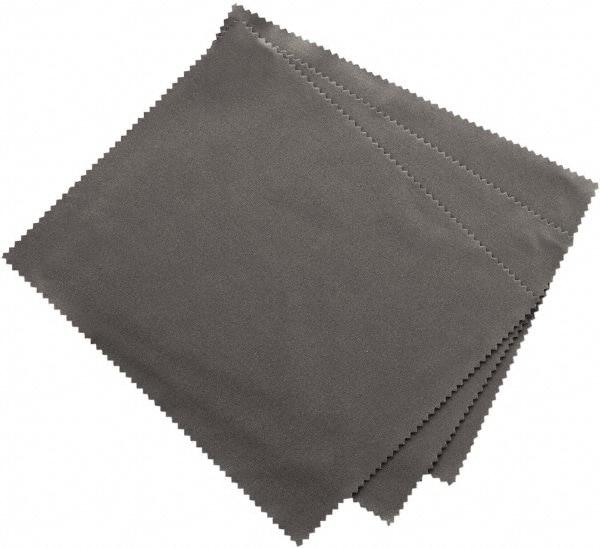 innovera - Gray Electronics Cleaning Cloth - Use with CD, DVD, Electronics, Monitor, Screen - Americas Industrial Supply