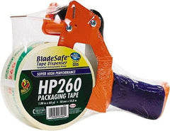 Duck - 2" Wide, Handheld Style, Handheld Tape Dispenser - For Use with Box Sealing Tape - Americas Industrial Supply