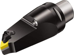 Sandvik Coromant - Left Hand Cut, Size C6, DNMG 442 Insert Compatiblity, Modular Turning & Profiling Cutting Unit Head - 33mm Ctr to Cutting Edge, 120mm Head Length, Through Coolant, Series T-Max P - Americas Industrial Supply