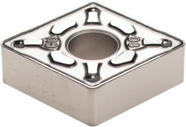 Sumitomo - CNMG432 EGU Grade AC6030M Carbide Turning Insert - 80° Diamond, 1/2" Inscr Circle, 3/16" Thick, 1/32" Corner Radius - Americas Industrial Supply