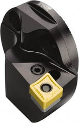 Sandvik Coromant - Left Hand Cut, Size 40, CNMG 432 Insert Compatiblity, Modular Turning & Profiling Cutting Unit Head - 27mm Ctr to Cutting Edge, 32mm Head Length, Through Coolant, Series T-Max P - Americas Industrial Supply