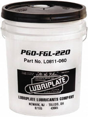 Lubriplate - 5 Gal Pail, Synthetic Gear Oil - 6°F to 443°F, 227 St Viscosity at 40°C, 42 St Viscosity at 100°C, ISO 220 - Americas Industrial Supply