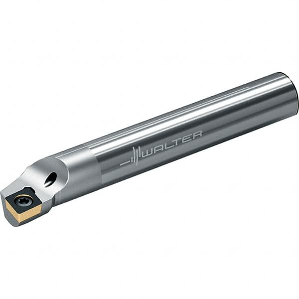 Walter - SCLC, Left Hand Cut, 95° Lead Angle, 25mm Shank Height x 25mm Shank Width, Positive Rake Indexable Turning Toolholder - 250mm OAL, CC..09T3.. Insert Compatibility, Series E20S - Americas Industrial Supply