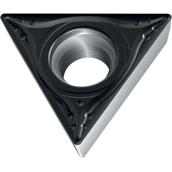 Walter - TCMT21.52 MK4 Grade WKK20S Carbide Turning Insert - TiCN/Al2O3 Finish, 60° Trigon, 1/4" Inscr Circle, 3/32" Thick, 1/32" Corner Radius - Americas Industrial Supply