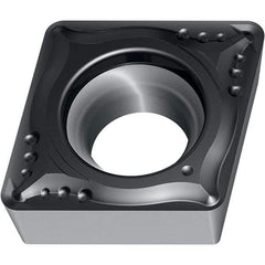 Walter - CCMT431 MK4 Grade WKK10S Carbide Turning Insert - TiCN/Al2O3 Finish, 80° Parallelogram, 1/2" Inscr Circle, 3/16" Thick, 1/64" Corner Radius - Americas Industrial Supply