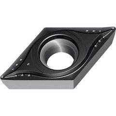 Walter - DCMT22.51 MK4 Grade WKK10S Carbide Turning Insert - TiCN/Al2O3 Finish, 55° Diamond, 1/4" Inscr Circle, 5/32" Thick, 1/64" Corner Radius - Americas Industrial Supply