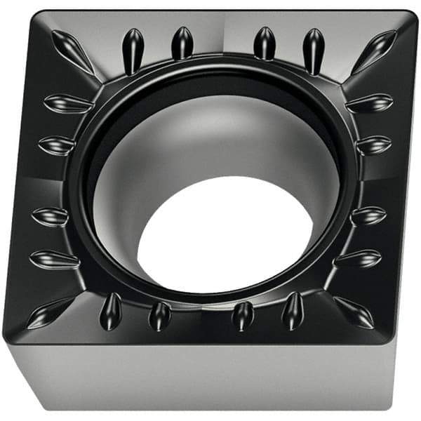 Walter - SCMT32.51 RP4 Grade WPP20S Carbide Turning Insert - 90° Square, 3/8" Inscr Circle, 5/32" Thick, 1/64" Corner Radius - Americas Industrial Supply