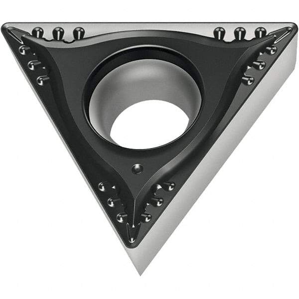 Walter - TCGT1.81.51 MP4 Grade WPP20S Carbide Turning Insert - 60° Triangle, 7/32" Inscr Circle, 3/32" Thick, 1/64" Corner Radius - Americas Industrial Supply