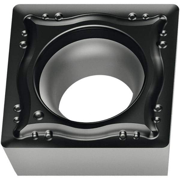 Walter - SCGT32.51 MP4 Grade WPP20S Carbide Turning Insert - 90° Square, 3/8" Inscr Circle, 5/32" Thick, 1/64" Corner Radius - Americas Industrial Supply