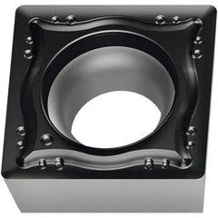 Walter - SCGT32.51 MP4 Grade WPP20S Carbide Turning Insert - 90° Square, 3/8" Inscr Circle, 5/32" Thick, 1/64" Corner Radius - Americas Industrial Supply