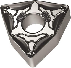 Walter - WNMG432 MP5 Grade WPP05S Carbide Turning Insert - 80° Trigon, 1/2" Inscr Circle, 3/16" Thick, 1/32" Corner Radius - Americas Industrial Supply