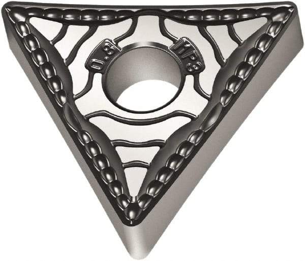 Walter - TNMG432 MP3 Grade WPP05S Carbide Turning Insert - 60° Triangle, 1/2" Inscr Circle, 3/16" Thick, 1/32" Corner Radius - Americas Industrial Supply