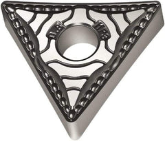 Walter - TNMG432 MP3 Grade WPP05S Carbide Turning Insert - 60° Triangle, 1/2" Inscr Circle, 3/16" Thick, 1/32" Corner Radius - Americas Industrial Supply
