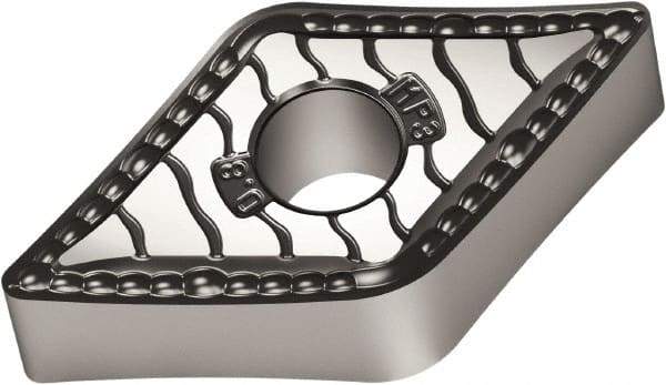 Walter - DNMG432 MP3 Grade WPP05S Carbide Turning Insert - 55° Diamond, 1/2" Inscr Circle, 3/16" Thick, 1/32" Corner Radius - Americas Industrial Supply