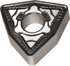 Walter - WNMG432 RP5 Grade WKK10S Carbide Turning Insert - 80° Trigon, 1/2" Inscr Circle, 3/16" Thick, 1/32" Corner Radius - Americas Industrial Supply