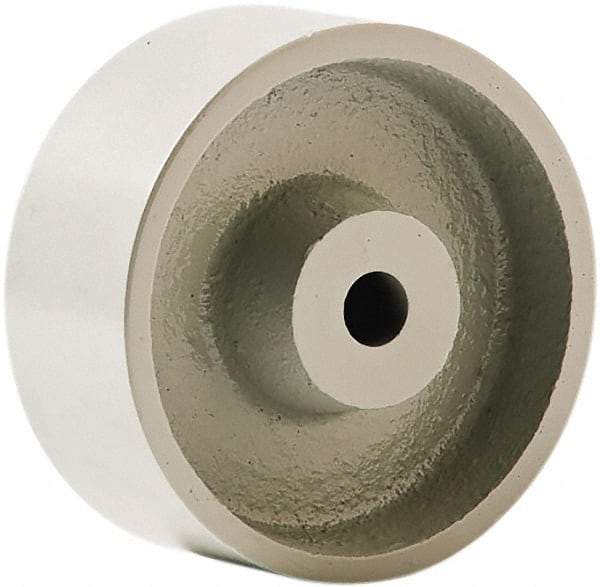 Fairbanks - 6 Inch Diameter x 2 Inch Wide, Semi-Steel Caster Wheel - 1,200 Lb. Capacity, 2-3/16 Inch Hub Length, 1/2 Inch Axle Diameter, Plain Bearing - Americas Industrial Supply