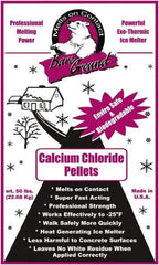 Bare Ground Solutions - 50 Lb Bag Calcium Chloride Pellets - Effective to -20°F - Americas Industrial Supply