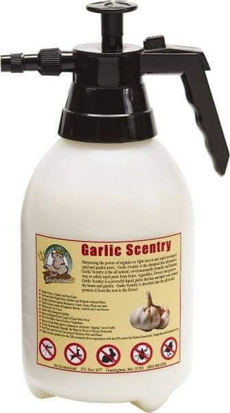 Bare Ground Solutions - Garlic Scentry Half Gallon Pre-loaded in Pump Sprayer to repel unwanted animals - Garlic Scentry harnesses the power of organics to fight insects and repel unwanted yard and garden pests. - Americas Industrial Supply