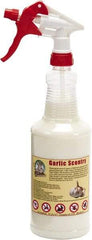 Bare Ground Solutions - Garlic Scentry Quart Bottle Premixed w/ Trigger Sprayer to repel unwanted animals - Garlic Scentry harnesses the power of organics to fight insects and repel unwanted yard and garden pests. - Americas Industrial Supply