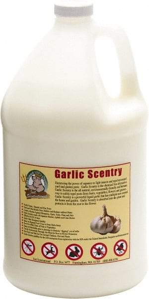 Bare Ground Solutions - Garlic Scentry Gallon Bottle Ready to Use Premixed to repel unwanted animals - Garlic Scentry harnesses the power of organics to fight insects and repel unwanted yard and garden pests. - Americas Industrial Supply