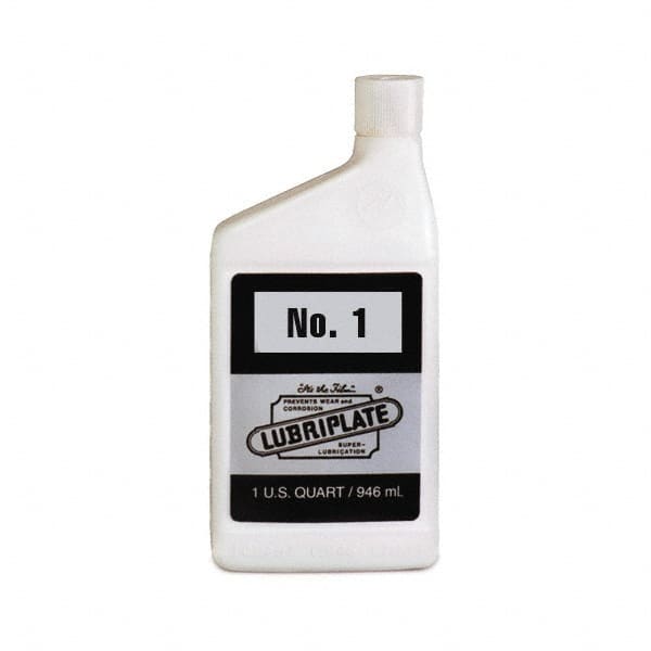 Lubriplate - 1 Qt Bottle Mineral Multi-Purpose Oil - SAE 10W, ISO 22, 115 SUS at 100°F - Americas Industrial Supply