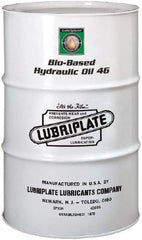 Lubriplate - 55 Gal Drum Botanical Hydraulic Oil - SAE 20, ISO 46, 43.8 cSt at 40°C & 9.67 cSt at 100°C - Americas Industrial Supply