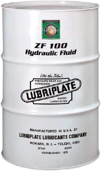 Lubriplate - 55 Gal Drum, Mineral Hydraulic Oil - SAE 30, ISO 100, 101.1 cSt at 40°C, 11.25 cSt at 100°C - Americas Industrial Supply