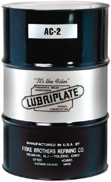 Lubriplate - 55 Gal Drum, ISO 68, SAE 20, Air Compressor Oil - 35°F to 400°, 336 Viscosity (SUS) at 100°F, 57 Viscosity (SUS) at 210°F - Americas Industrial Supply