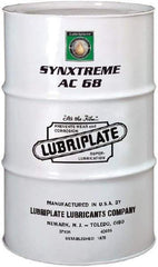 Lubriplate - 55 Gal Drum, ISO 68, SAE 20, Air Compressor Oil - 30°F to 430°, 66 Viscosity (cSt) at 40°C, 9 Viscosity (cSt) at 100°C - Americas Industrial Supply