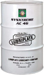 Lubriplate - 55 Gal Drum, ISO 46, SAE 20, Air Compressor Oil - 10°F to 427°, 46 Viscosity (cSt) at 40°C, 7 Viscosity (cSt) at 100°C - Americas Industrial Supply