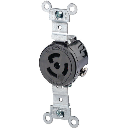 NEMA L5-15R 2P 3W 15 AMP 125V - Americas Industrial Supply