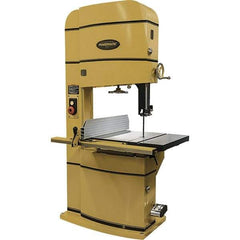 Powermatic - 24" Throat Capacity, Step Pulley Vertical Bandsaw - 2,500/4,800 SFPM, 5 hp, Single Phase - Americas Industrial Supply