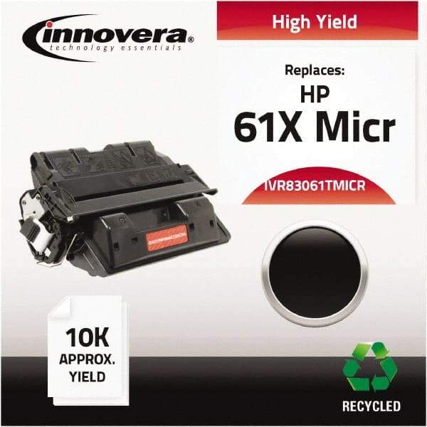 innovera - Black Toner Cartridge - Use with HP LaserJet 4100 - Americas Industrial Supply