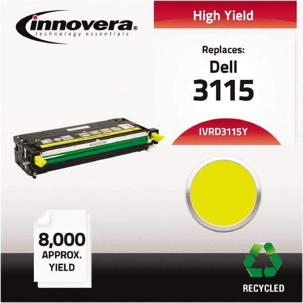 innovera - Yellow Toner Cartridge - Use with Dell 3110CN, 3115CN - Americas Industrial Supply