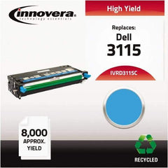 innovera - Cyan Toner Cartridge - Use with Dell 3110CN, 3115CN - Americas Industrial Supply