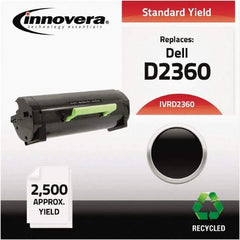 innovera - Black Toner Cartridge - Use with Dell B2360D, B2360DN, B3460DN, B3465DN, B3465DNF - Americas Industrial Supply