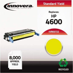 innovera - Yellow Toner Cartridge - Use with HP Color LaserJet 4600, 4650 - Americas Industrial Supply