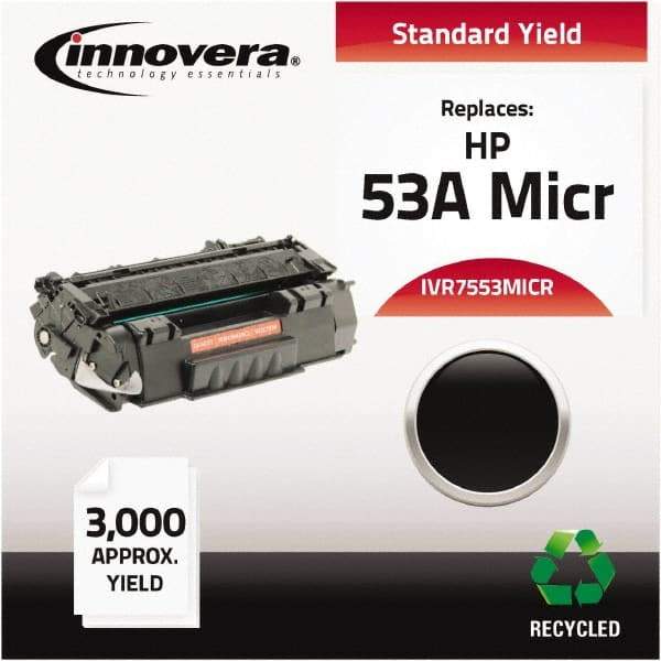 innovera - Black MICR Toner - Use with HP LaserJet P2015 - Americas Industrial Supply