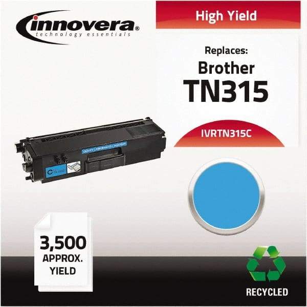 innovera - Cyan Toner Cartridge - Use with Brother HL-4150CDN, HL-4170CDW, HL-4570CDW, HL-4570CDWT, MFC-9460CDN, MFC-9560CDW, MFC-9970CDW - Americas Industrial Supply